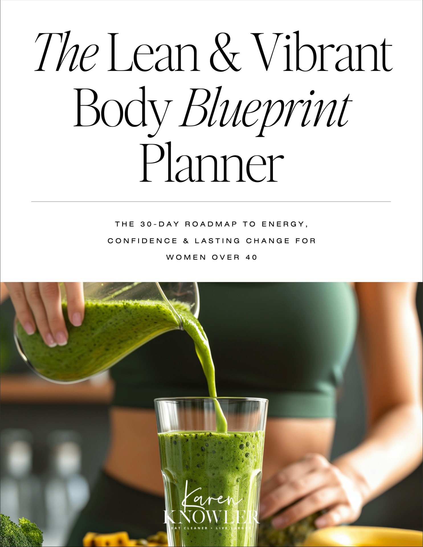 The Vibrant Body Blueprint Planner cover